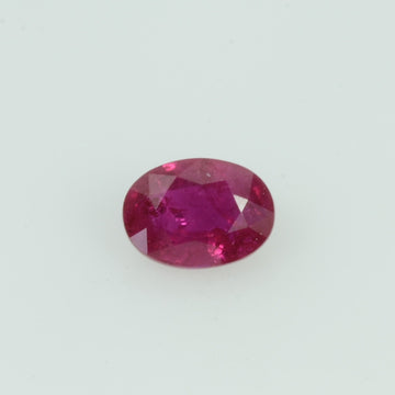 0.29 Cts Natural Vietnam Ruby Loose Gemstone Oval Cut