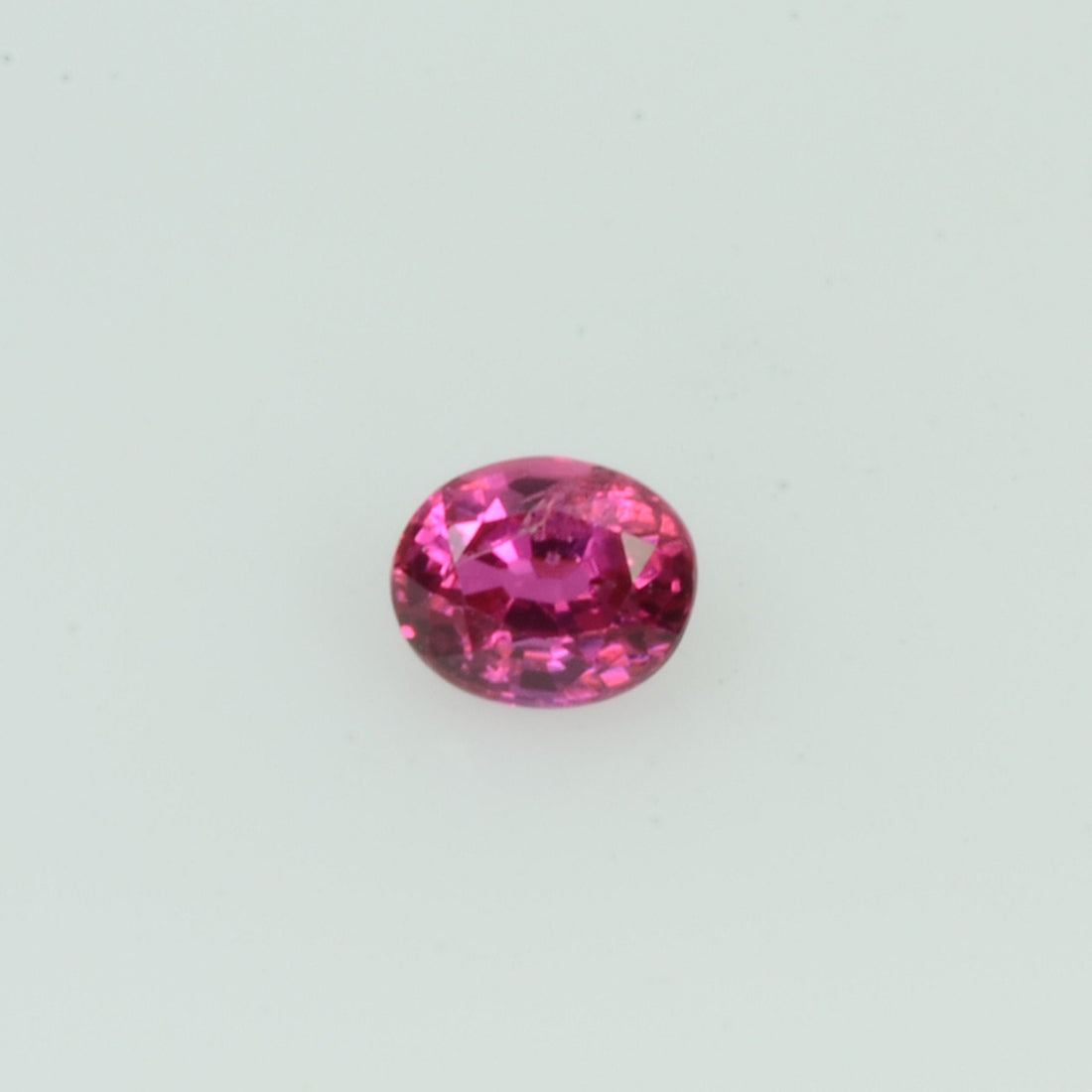 0.16 Cts Natural Burma Ruby Loose Gemstone Oval Cut