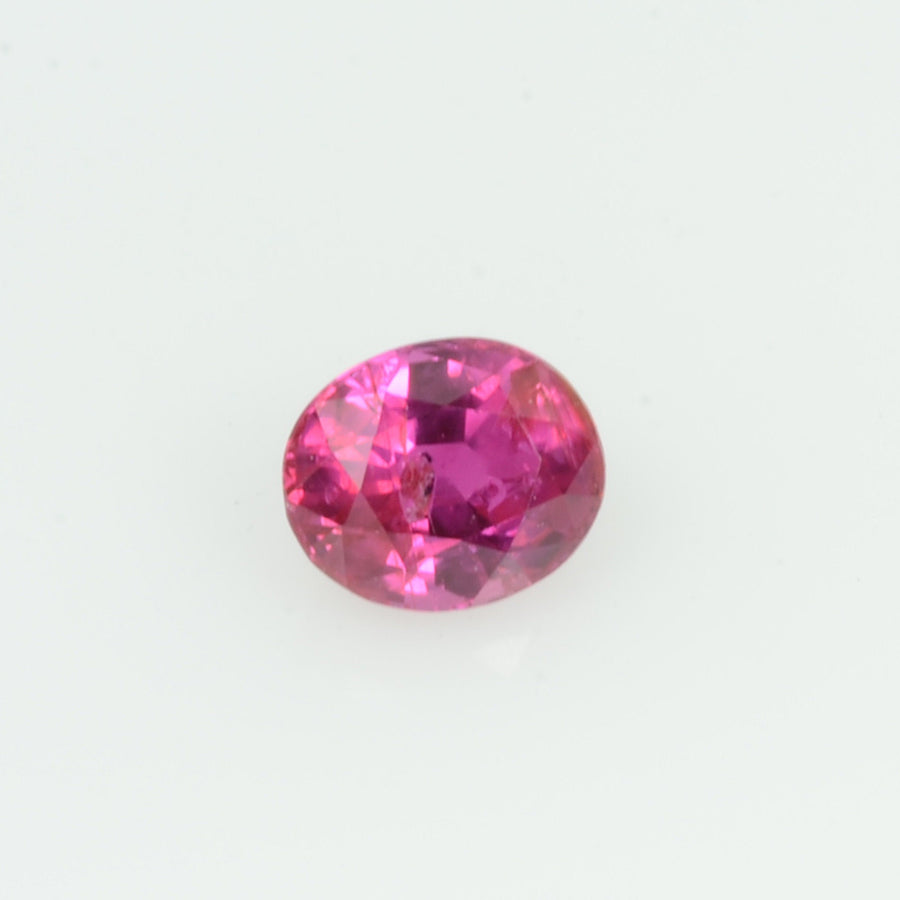 0.34 Cts Natural Burma Ruby Loose Gemstone Oval Cut