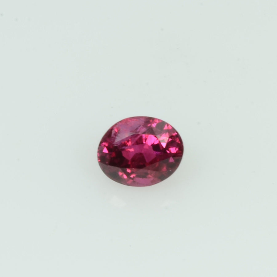 0.23 Cts Natural Burma Ruby Loose Gemstone Oval Cut