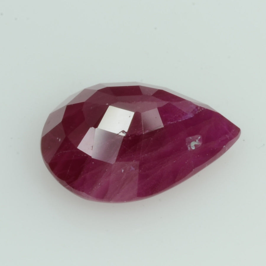 1.94 Cts Natural Burma Ruby Loose Gemstone Pear Cut