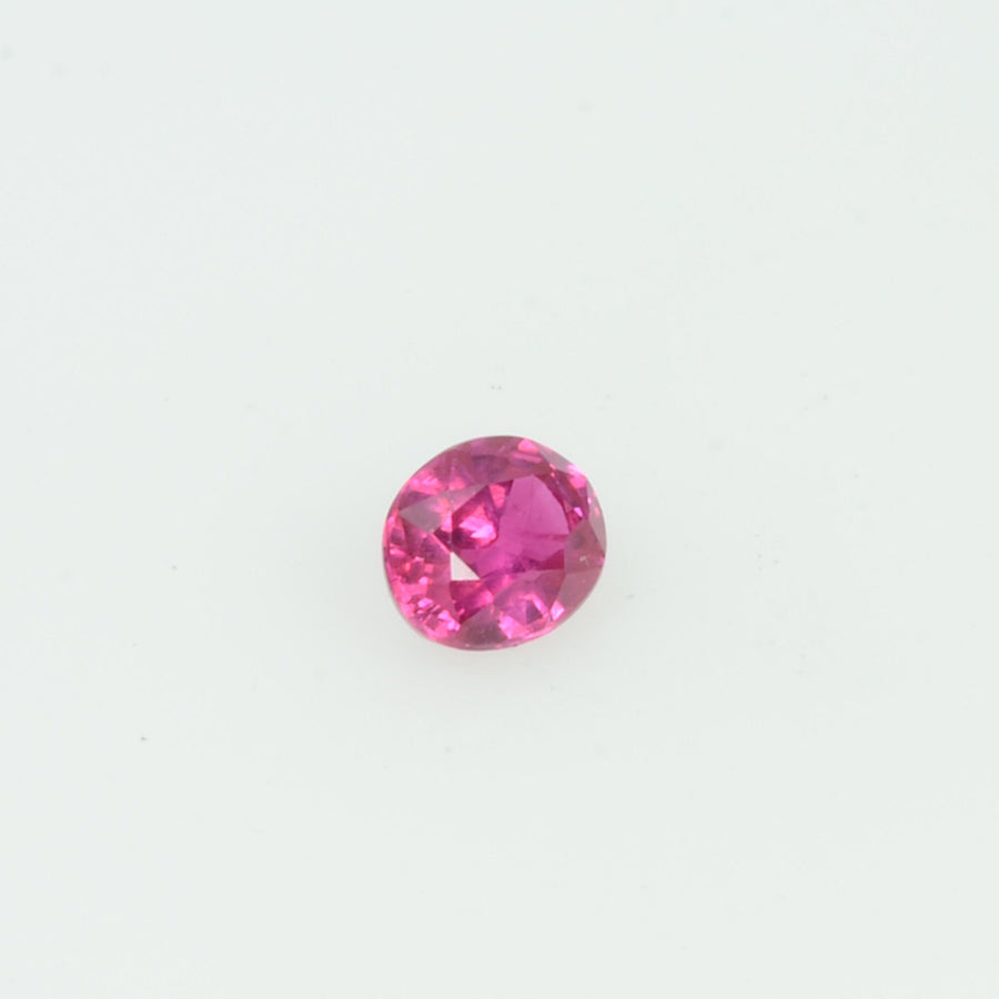 0.14 cts Natural Burma Ruby Loose Gemstone Oval Cut