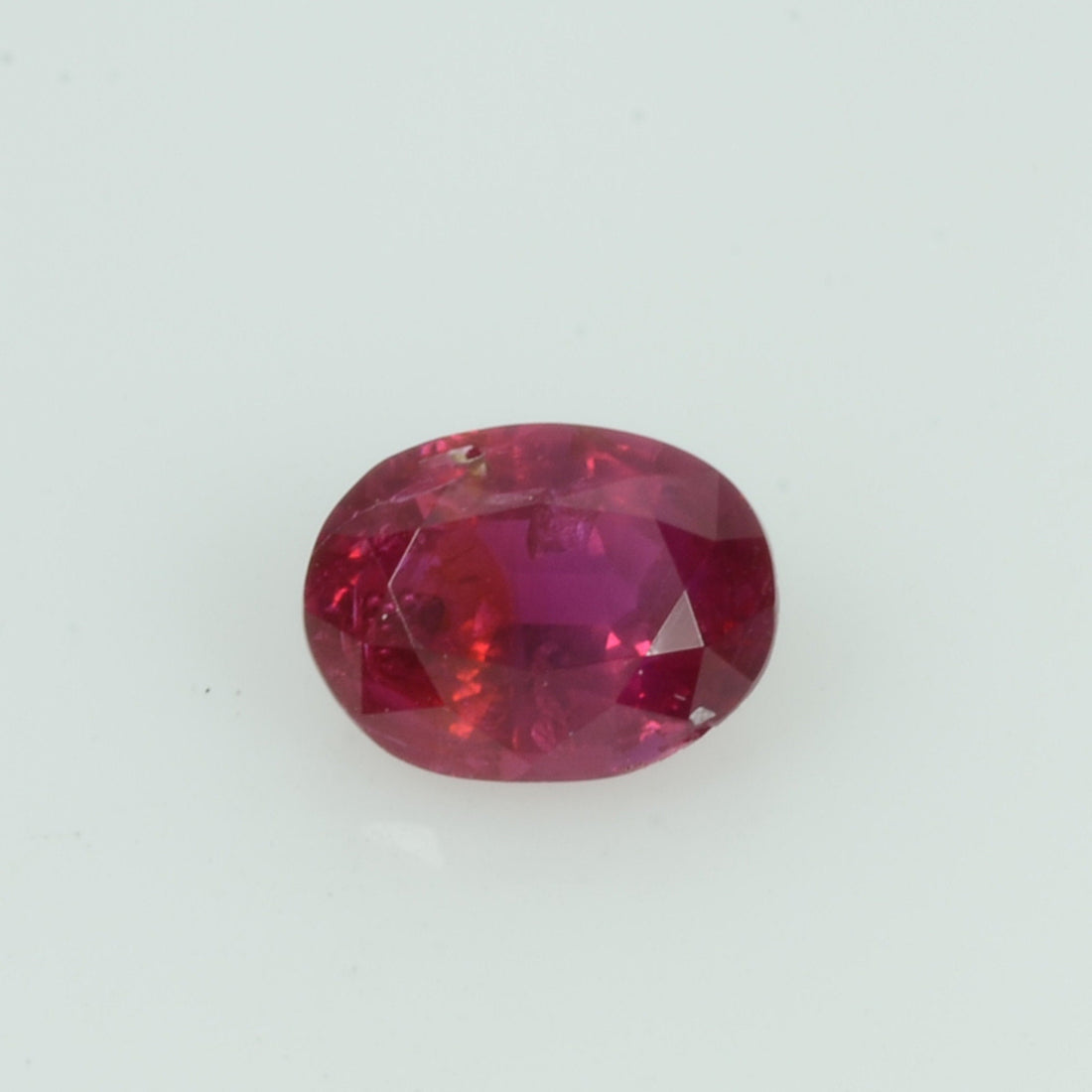 0.47 Cts Natural Burma Ruby Loose Gemstone Oval Cut