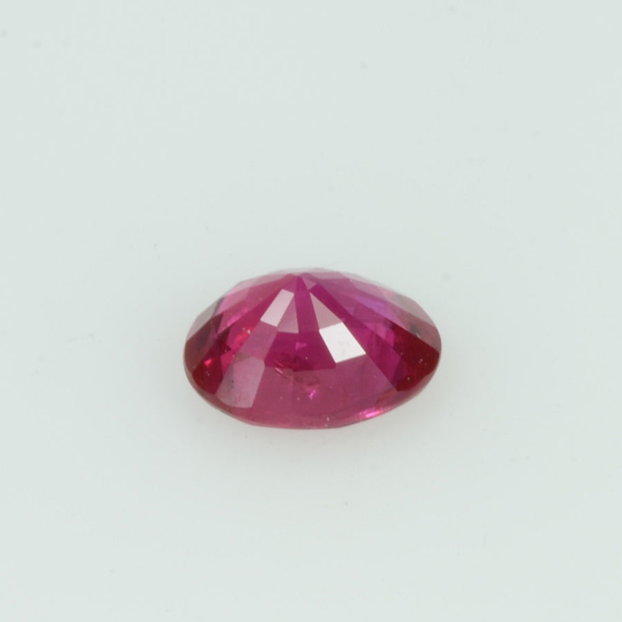 0.41 Cts Natural Vietnam Ruby Loose Gemstone Oval Cut