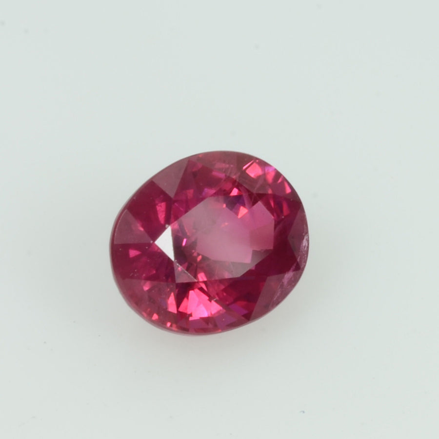 0.84 Cts Natural Vietnam Ruby Loose Gemstone Oval Cut