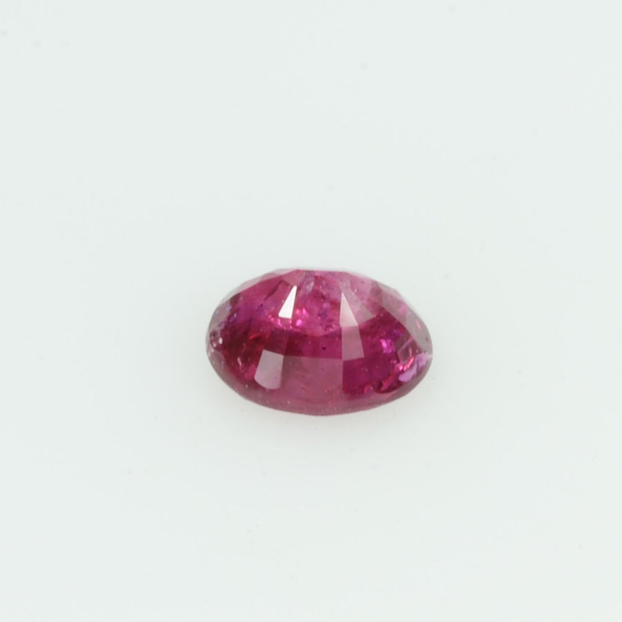 0.29 Cts Natural Burma Ruby Loose Gemstone Oval Cut