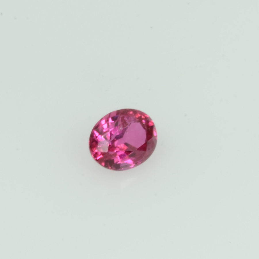0.16 Cts Natural Burma Ruby Loose Gemstone Oval Cut