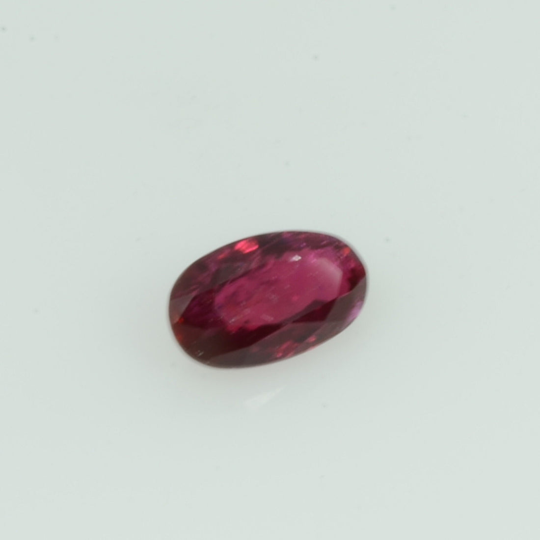 0.25 Cts Natural Burma Ruby Loose Gemstone Oval Cut