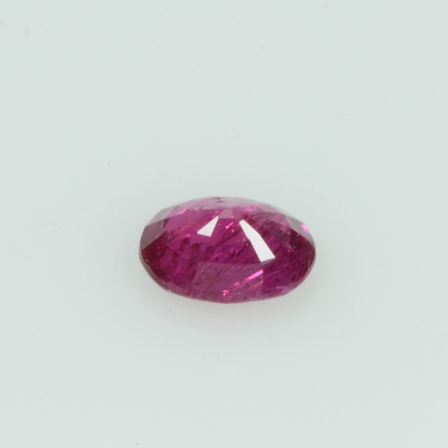 0.36 Cts Natural Burma Ruby Loose Gemstone Oval Cut