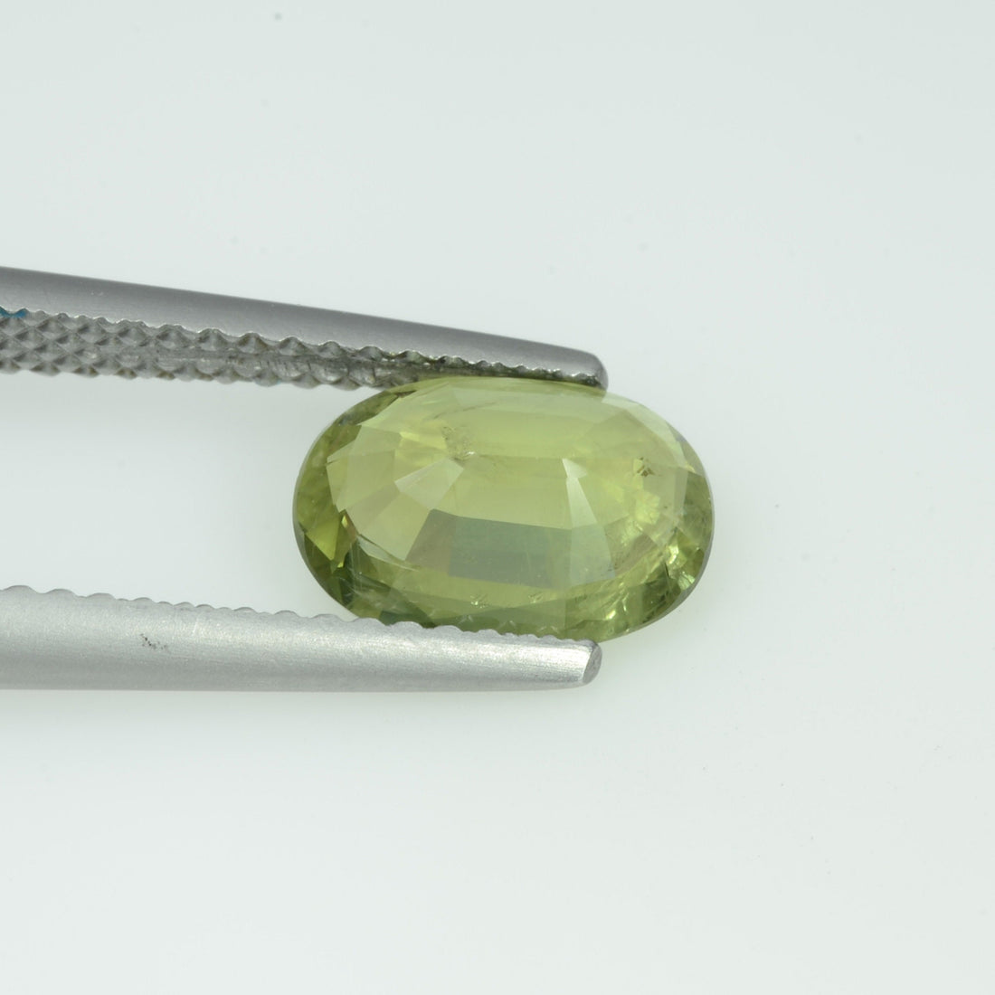 1.71 Cts Natural Green Sapphire Loose Gemstone Oval Cut