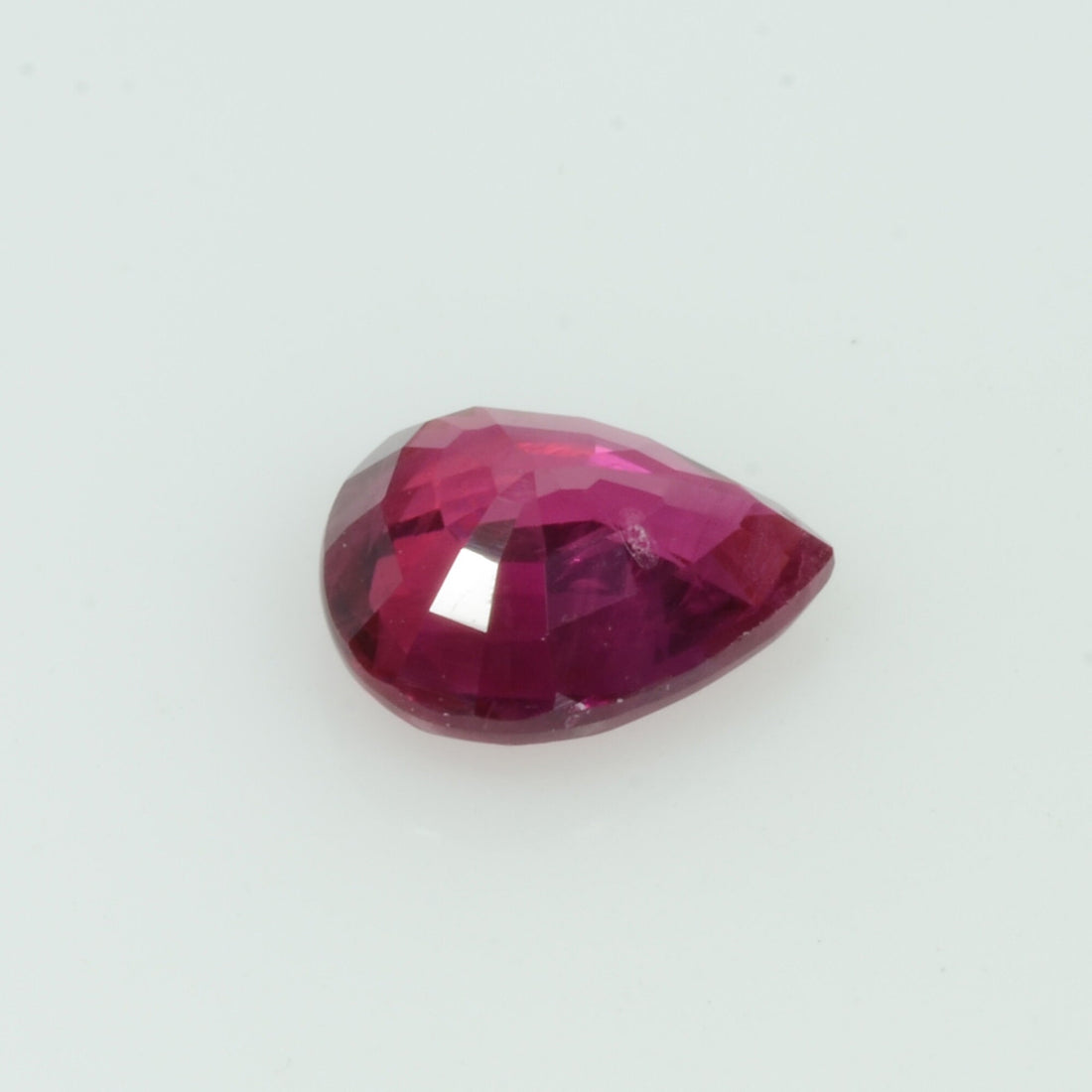 0.70 Cts Natural Ruby Loose Gemstone Pear Cut