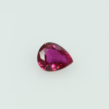 0.24 Cts Natural Ruby Loose Gemstone Pear Cut