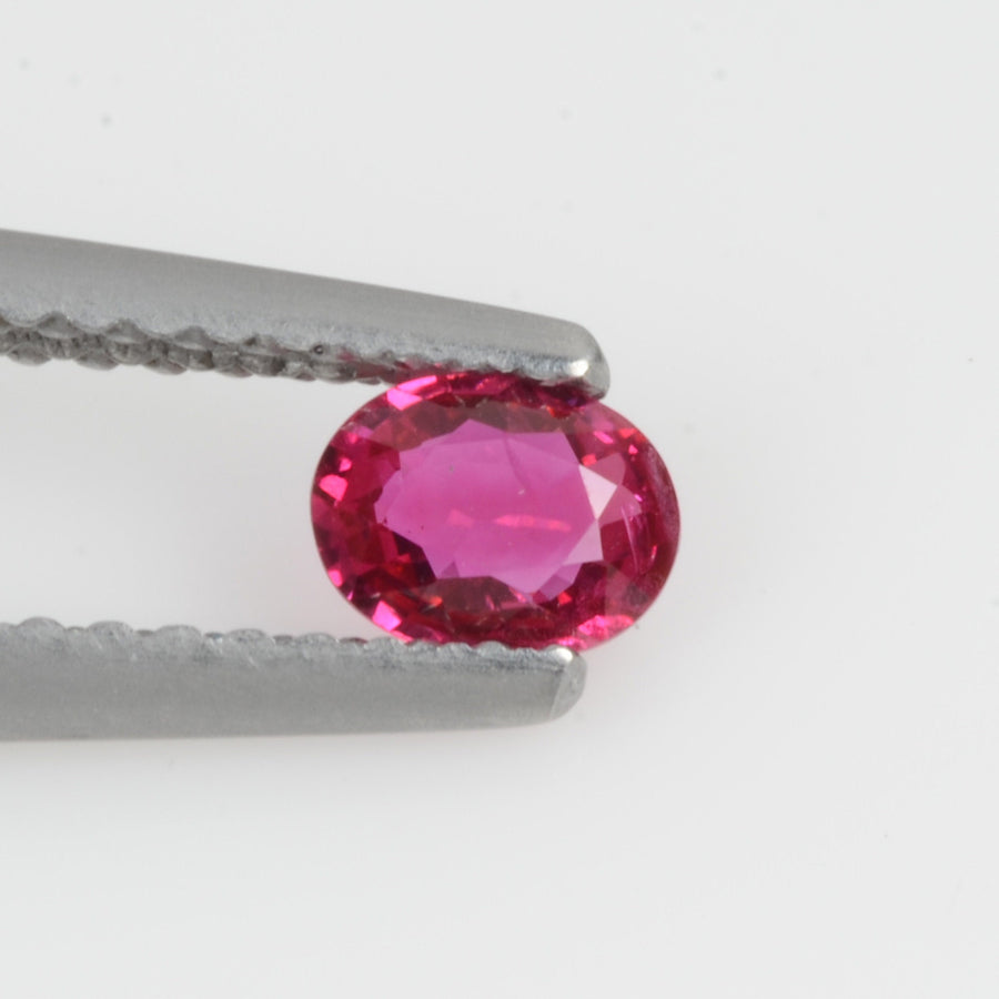 0.27 Cts Natural Ruby Loose Gemstone Oval Cut