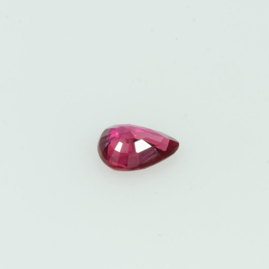 0.16 Cts Natural Ruby Loose Gemstone Pear Cut