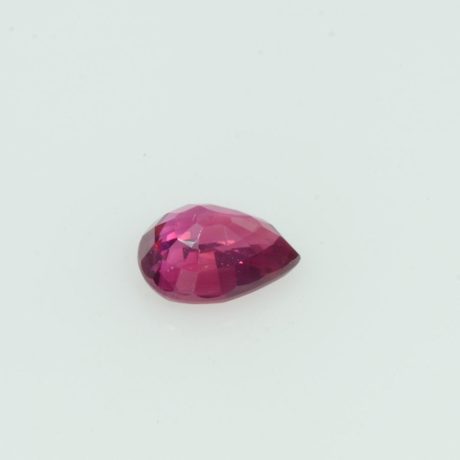 0.29 Cts Natural Ruby Loose Gemstone Pear Cut