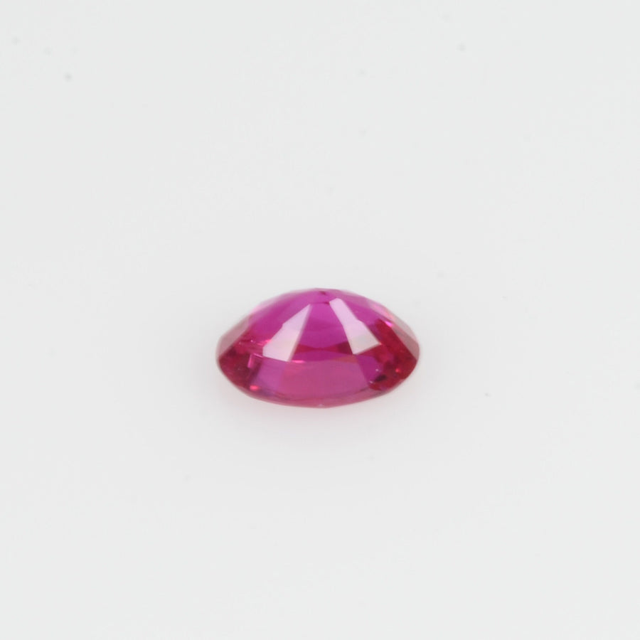 0.18 Cts Natural Ruby Loose Gemstone Oval Cut
