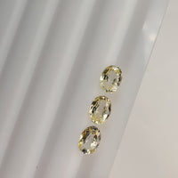 7x5 mm Natural Calibrated Sri Lanka Yellow Sapphire Loose Gemstone Oval Cut