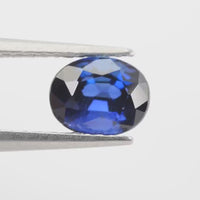 1.49 cts  Natural Blue Sapphire Loose Gemstone Oval Cut