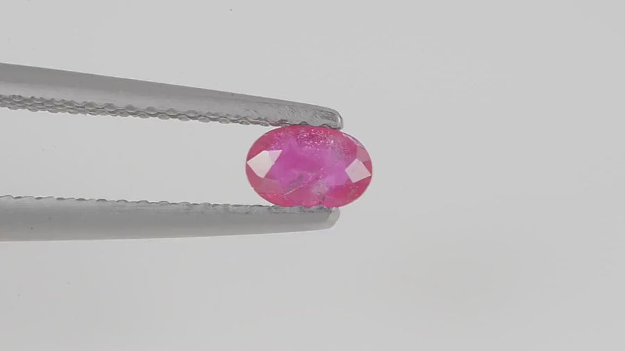 0.36 cts Natural  Pink Sapphire Loose Gemstone oval Cut