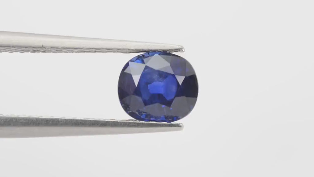 1.04 cts Natural Blue Sapphire Loose Gemstone Cushion Cut