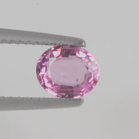 1.07 cts Natural  Pink Sapphire Loose Gemstone oval Cut