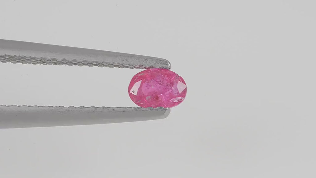 0.29 cts Natural  Pink Sapphire Loose Gemstone oval Cut