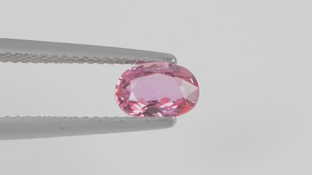 0.97 cts Natural  Pink Sapphire Loose Gemstone oval Cut