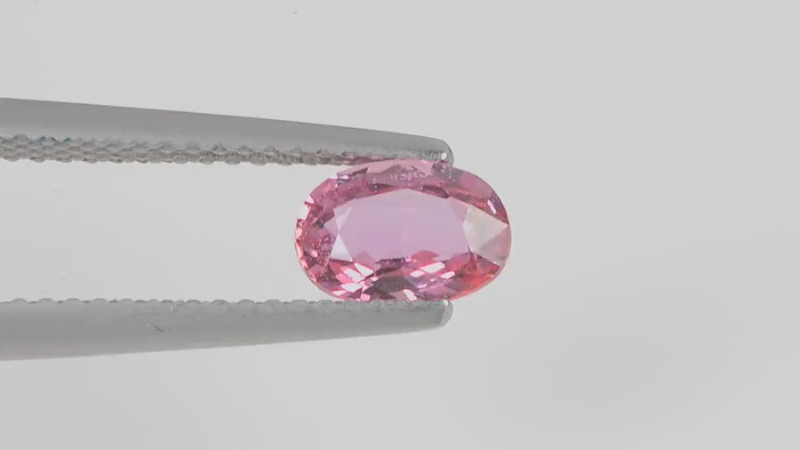 0.97 cts Natural  Pink Sapphire Loose Gemstone oval Cut