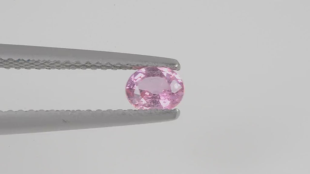 0.42 cts Natural  Pink Sapphire Loose Gemstone oval Cut