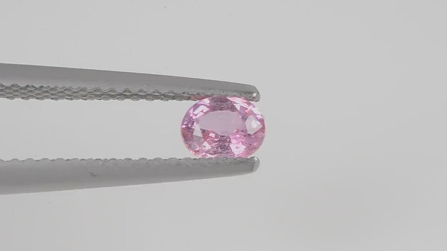 0.42 cts Natural  Pink Sapphire Loose Gemstone oval Cut