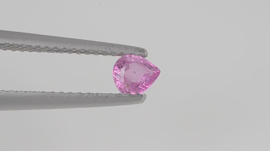 0.37 Cts Natural  Pink Sapphire Loose Gemstone oval Cut