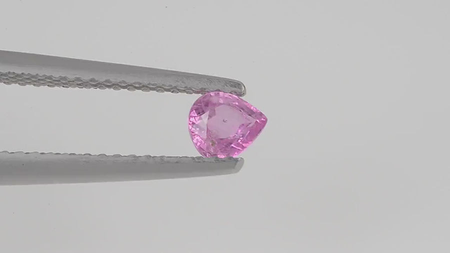 0.37 Cts Natural  Pink Sapphire Loose Gemstone oval Cut