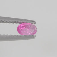 0.55 cts Natural  Pink Sapphire Loose Gemstone oval Cut