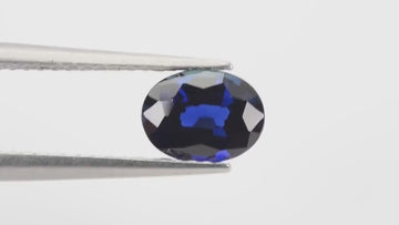 1.14 cts  Natural Blue Sapphire Loose Gemstone Oval Cut