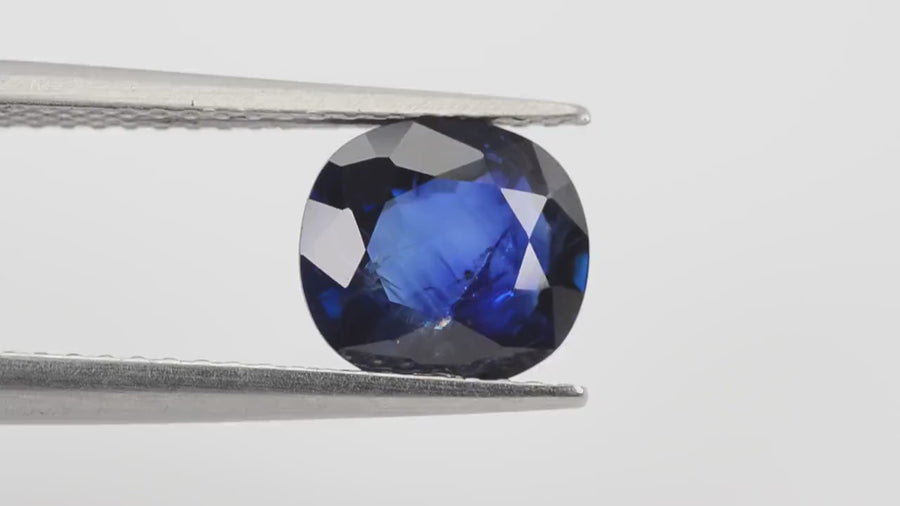 1.74 cts Natural Blue Sapphire Loose Gemstone Cushion Cut