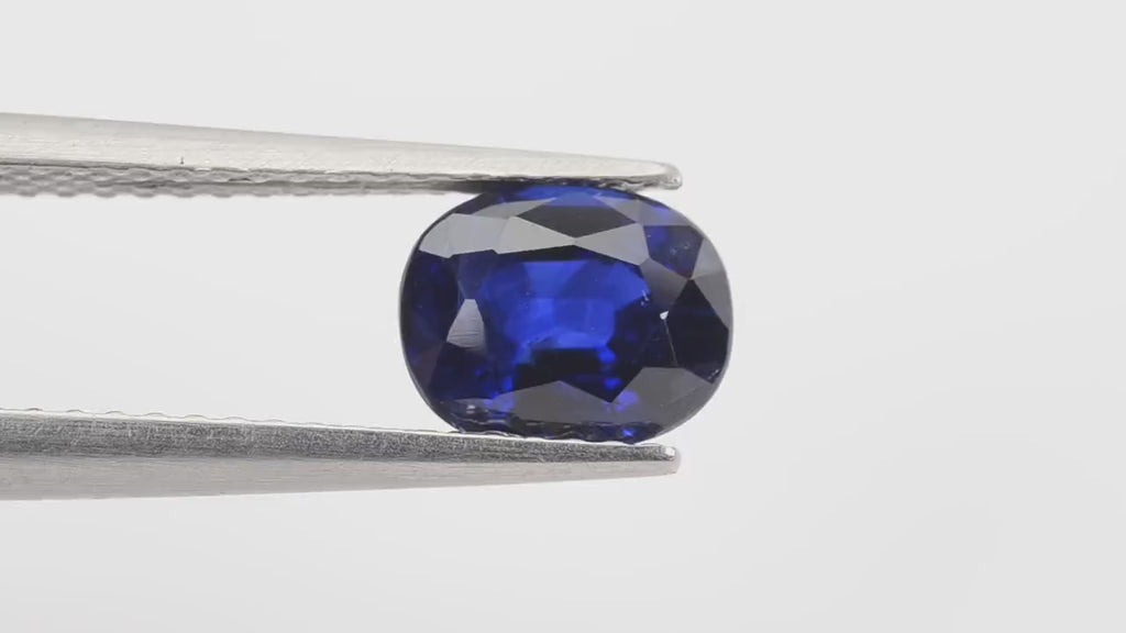 1.28 cts Natural Blue Sapphire Loose Gemstone Cushion Cut