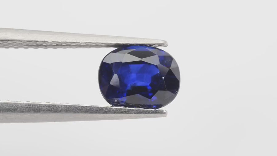 1.28 cts Natural Blue Sapphire Loose Gemstone Cushion Cut