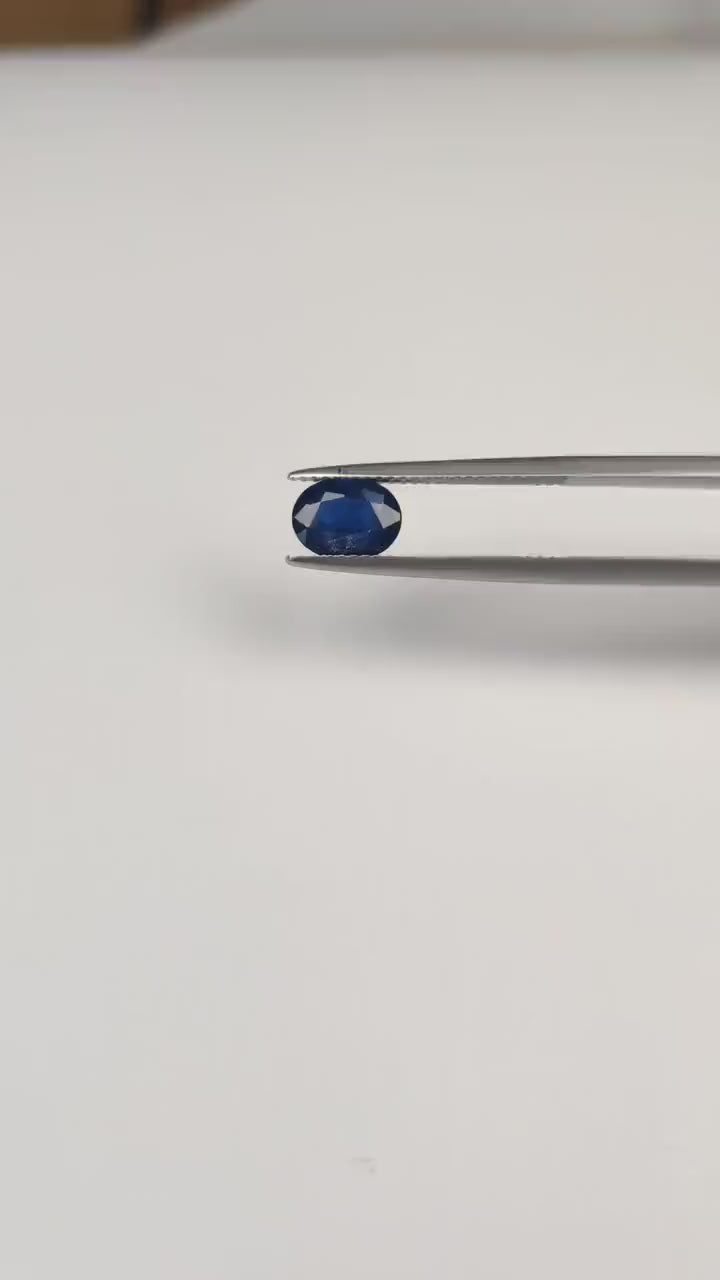 8x6 MM Natural Blue Sapphire Loose Gemstone Oval Cut