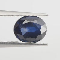 1.64 Cts Natural Teal Blue Sapphire Loose Gemstone Oval Cut