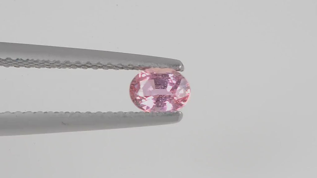 0.44 cts Natural  Pink Sapphire Loose Gemstone oval Cut