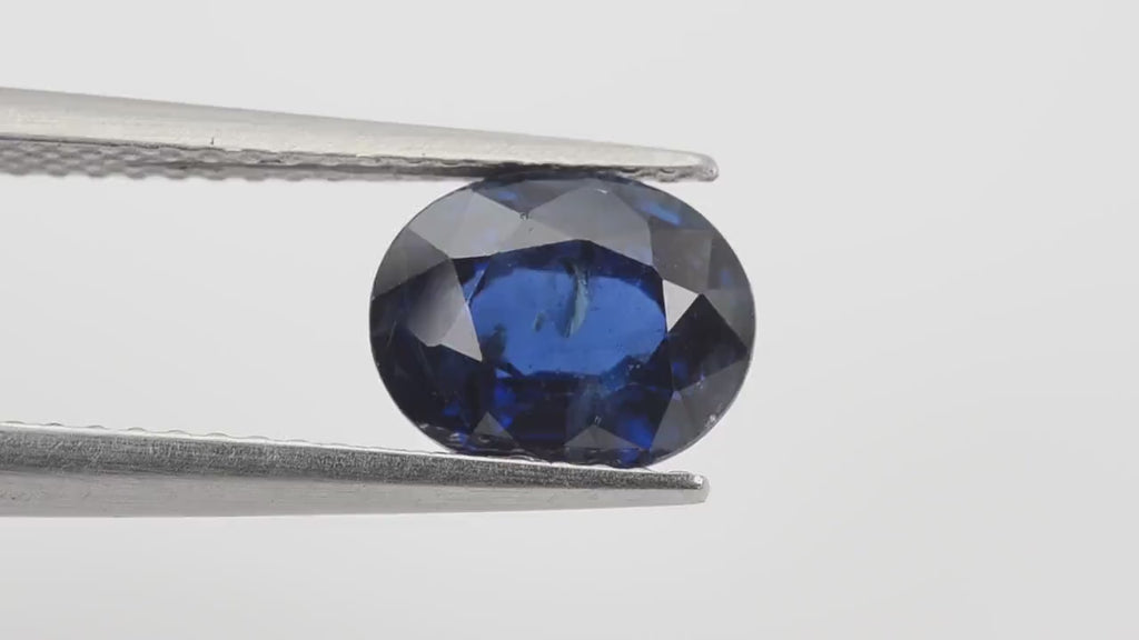 1.73 cts Natural Blue Sapphire Loose Gemstone Oval Cut