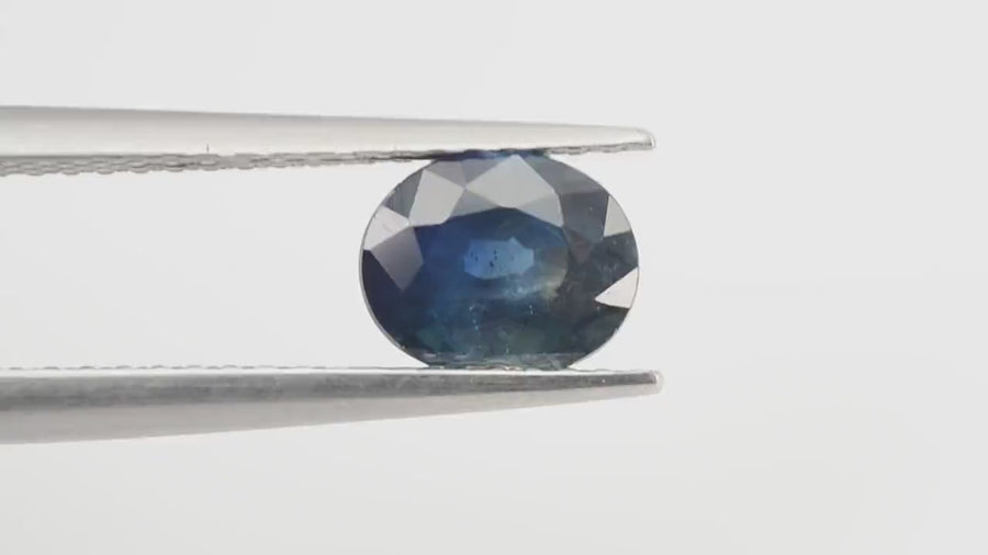 1.09 Cts Natural Blue Sapphire Loose Gemstone Oval Cut