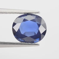 1.59 cts Natural Blue Sapphire Loose Gemstone Oval Cut