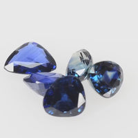 1.38 Cts Lot Natural Blue Sapphire Loose Gemstone Mix Cut