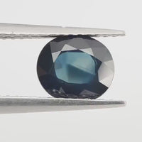 1.33 Cts Natural Teal Blue Sapphire Loose Gemstone Oval Cut