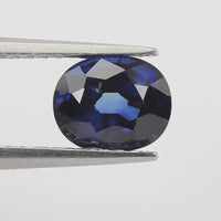 1.76 cts Natural Blue Sapphire Loose Gemstone Oval Cut