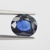 1.27 cts Natural Blue Sapphire Loose Gemstone Oval Cut