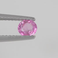 0.45 cts Natural  Pink Sapphire Loose Gemstone oval Cut