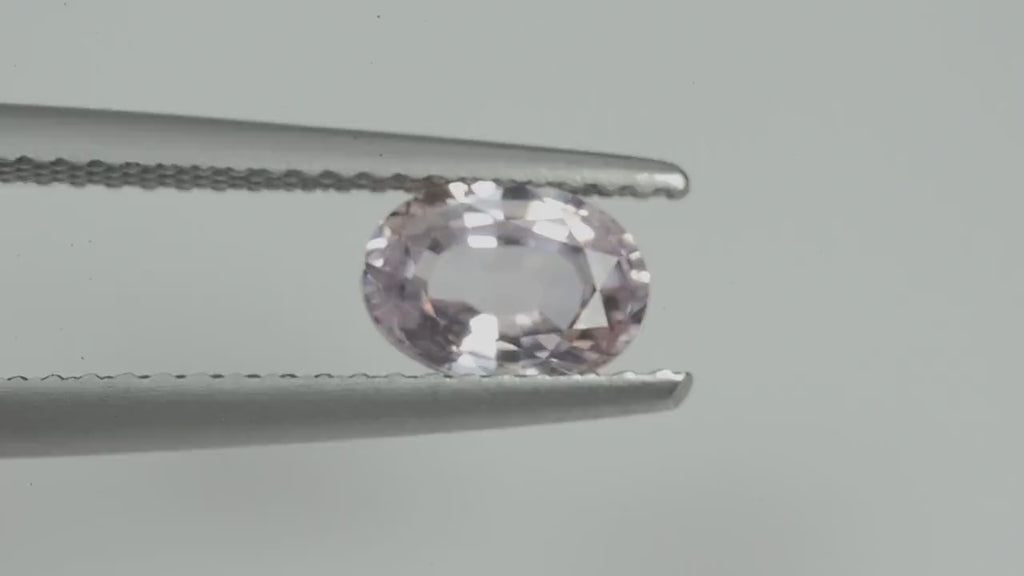 0.97 cts Natural Fancy Pink Sapphire Loose Gemstone oval Cut