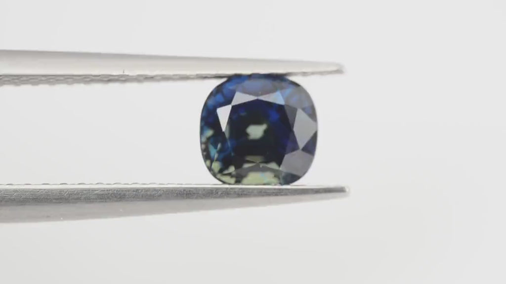 1.18 Cts Natural Teal Blue Sapphire Loose Gemstone Oval Cut